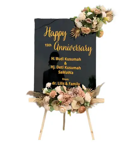 Papan Bunga Akrilik Pesido